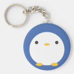Roly Poly Penguin Key Chains