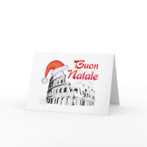 Roma Buon Natale Card