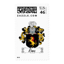 Roma Family Crest postage by coatsofarms Roma Family Crest postage