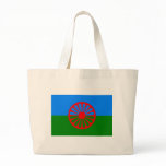 Roma Flag (Romani Flag) Tote Bags
