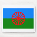 Roma Flag (Romani Flag) mousepads