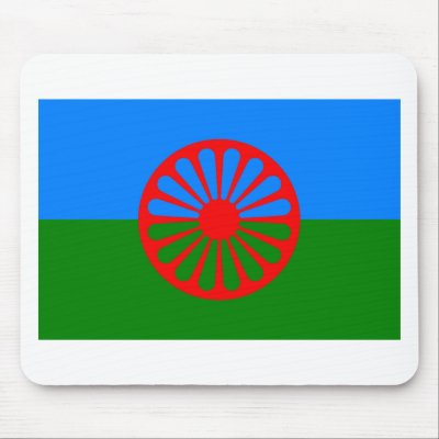 Roma Flag (Romani Flag) Mouse Mat by FlagTshirts
