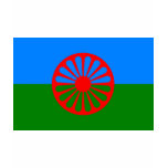 roma, romani, gypsies, flag, ethnic, cultural,