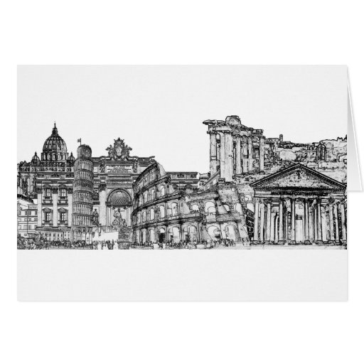 Roma, Rome... travel souvenir gifts Card