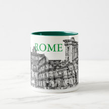 Roma, Rome... travel souvenir gifts Coffee Mugs