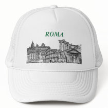 Roma, Rome... travel souvenir gifts Mesh Hats