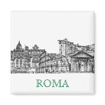Roma, Rome... travel souvenir gifts magnets by Strange_Times Roma, Rome... travel souvenir gifts magnets