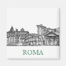 Roma, Rome... travel souvenir gifts Magnets