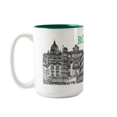 Roma, Rome... travel souvenir gifts Coffee Mugs by Strange_Times