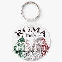 Roma Stamped keychains