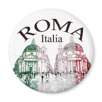 Roma Stamped magnets