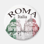 Roma Stamped Refrigerator Magnet
