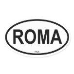 ROMA stickers