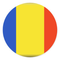 Romaina Flag Sticker