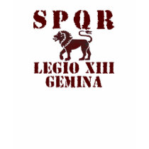 Roman 13th Gemina Legion t-shirts
