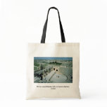 Roman amphitheater with oval piazza behind, Jarash bags