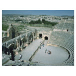Roman amphitheater with oval piazza behind, Jarash flyers
