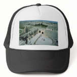 Roman amphitheater with oval piazza behind, Jarash hats