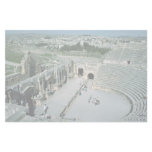 Roman amphitheater with oval piazza behind, Jarash Customized Stationery