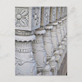 Roman Architectural Columns postcard