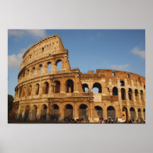 Roman Art. The Colosseum or Flavian 4 Posters