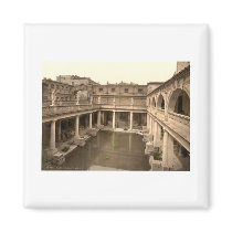 Roman Baths and Abbey II, Bath, Somerset, England Fridge Magnets