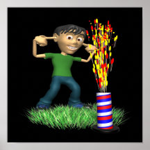 Roman Candle Print