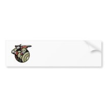 Roman Centurion Soldier With Sword And Shield Bumper Sticker