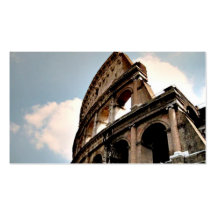 Roman Coliseum Business Cards