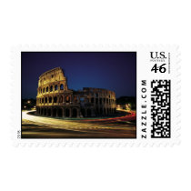 Roman Coliseum Stamp