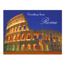 Roman Coliseum Postcards