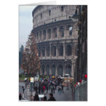 Roman Colosseum Card