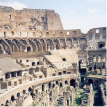 Roman Colosseum - Photo Sculpture