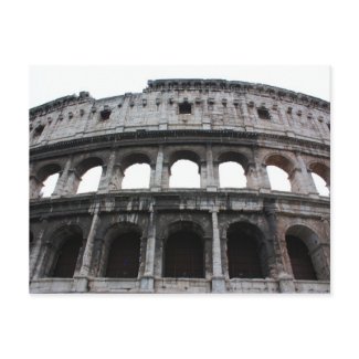 Roman Colosseum in Rome , Italy