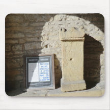 Roman Column at Haddon Hall, Derbyshire Mousepad