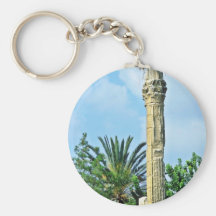 Roman Column, Stork Nest, Perge Key Chains