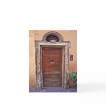 Roman Doorway Note Cards