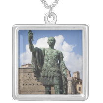 Roman Emperor statue Necklace