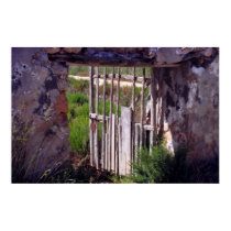 Roman fence, Ibiza, Spain posters by drjwtaylor Roman fence, Ibiza, Spain posters