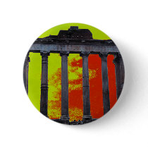 Roman Forum Art Pinback Buttons