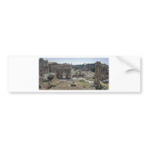 Roman Forum from Tabularium bumper stickers