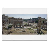 Roman Forum from Tabularium cards