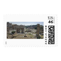 Roman Forum from Tabularium postage