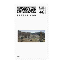 Roman Forum from Tabularium postage