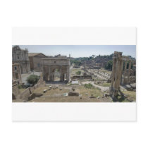 Roman Forum from Tabularium postcards