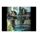 Roman Fountain, Aix-en-Provence, France posters