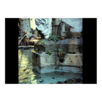 Roman Fountain, Aix-en-Provence, France posters by drjwtaylor Roman Fountain, Aix-en-Provence, France posters