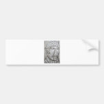 Roman Gladiator (portrait expressionism) Bumper Sticker