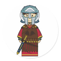 Roman Gladiator Sticker by markmurphycreative Roman Gladiator Sticker
