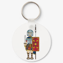 Roman Gladiator with Keychain
